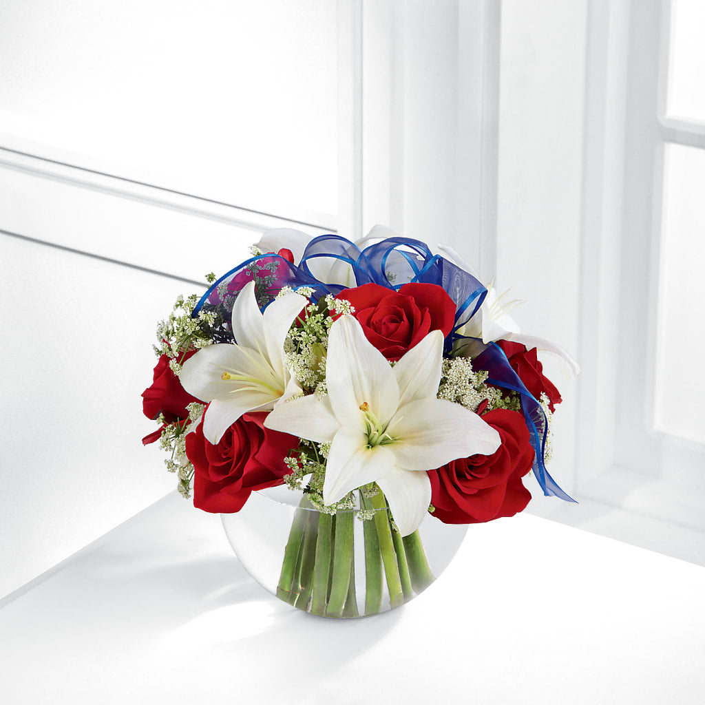 Independence Bouquet – For Get Me Not Florist, Williamston NC