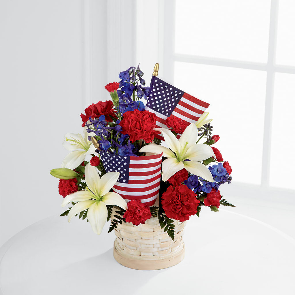 American Glory Bouquet – For Get Me Not Florist, Williamston NC