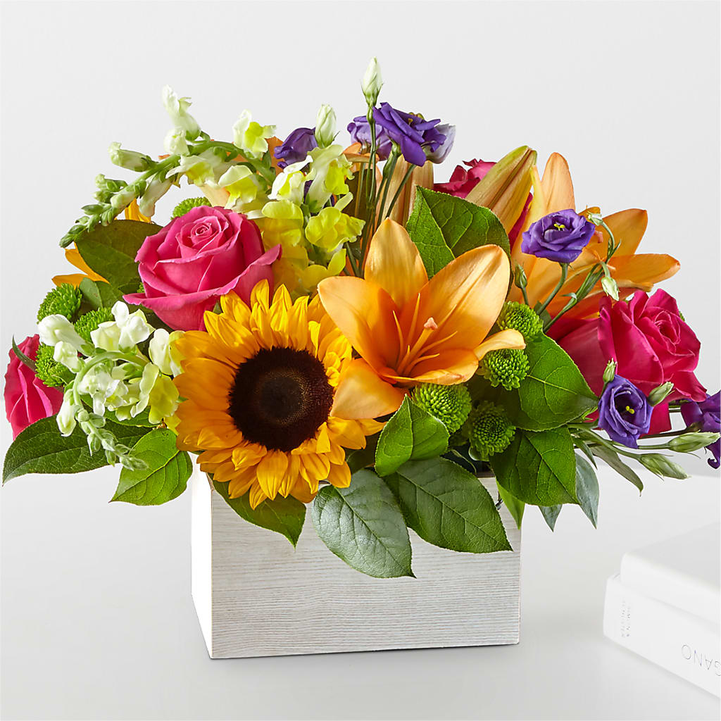 Best Day Box Bouquet – For Get Me Not Florist, Williamston NC