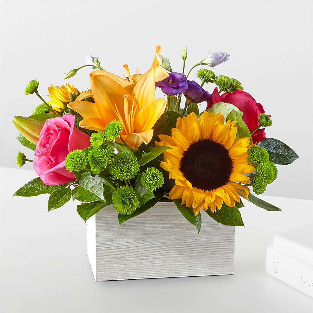 Best Day Box Bouquet – For Get Me Not Florist, Williamston NC
