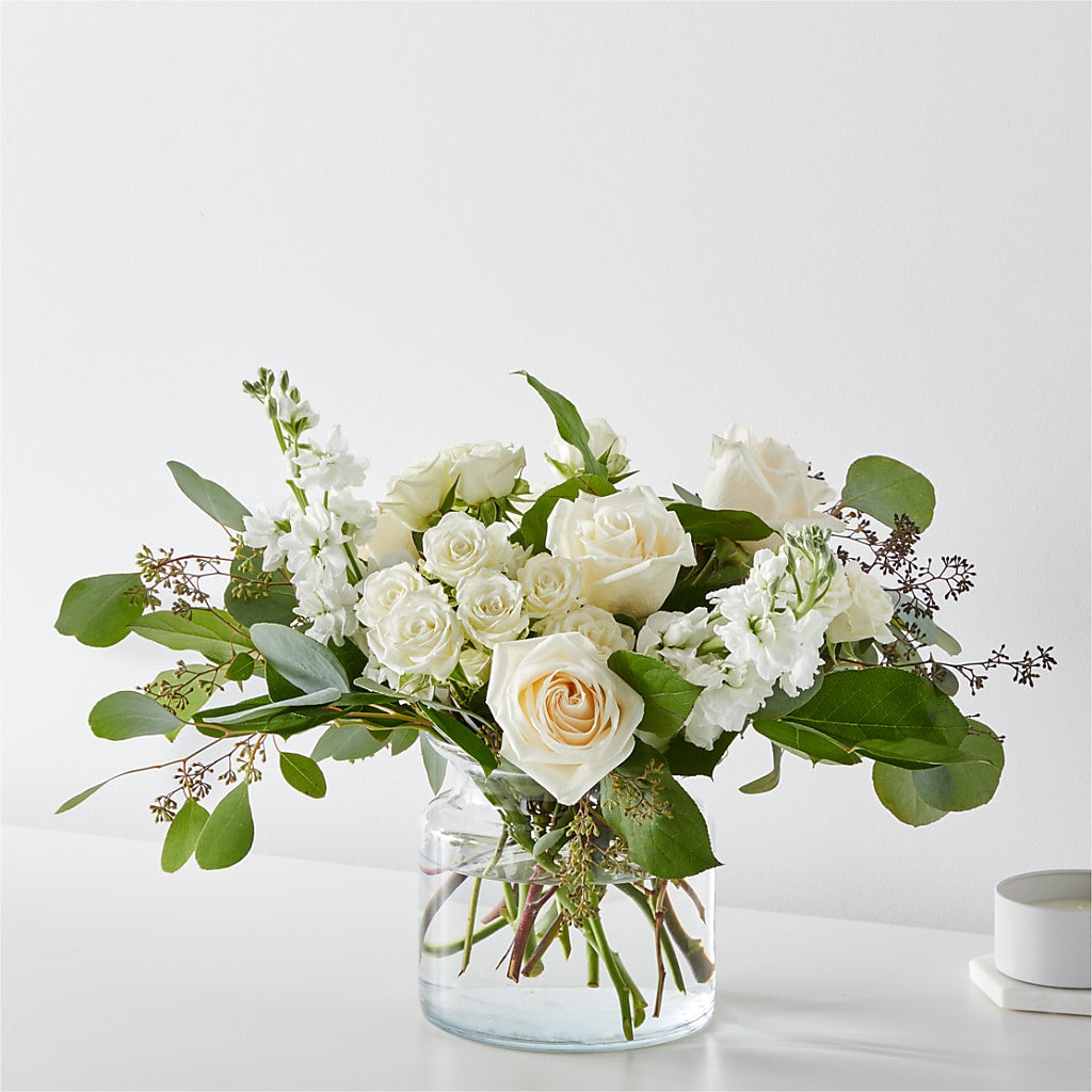 Fresh Linen Bouquet – For Get Me Not Florist, Williamston NC
