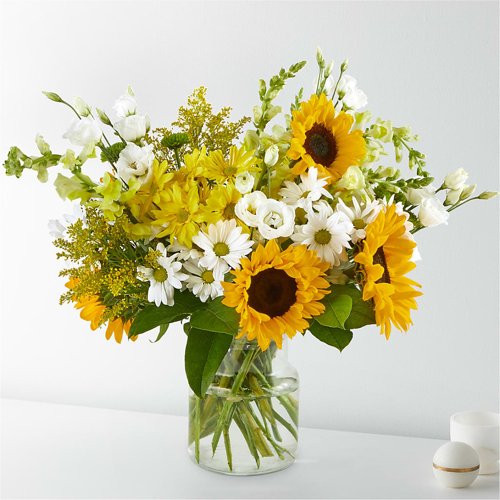 Hello Sunshine Bouquet – For Get Me Not Florist, Williamston NC