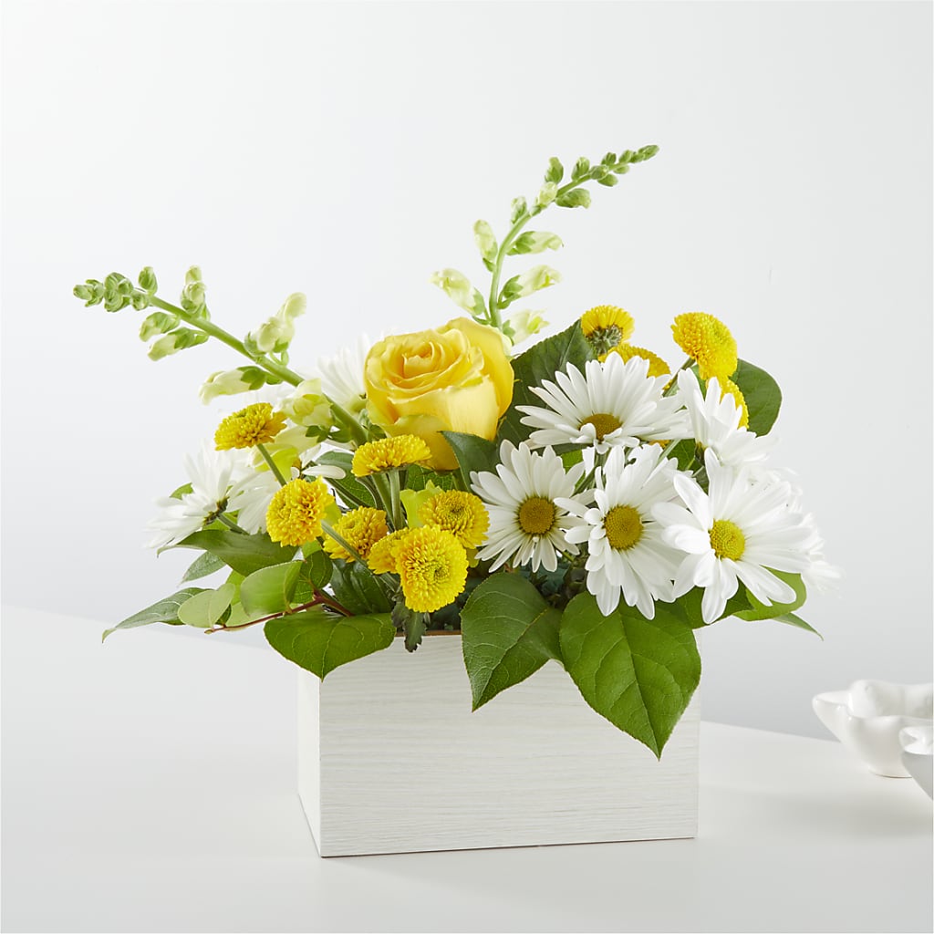 Sun Salutation Box Bouquet – For Get Me Not Florist, Williamston NC