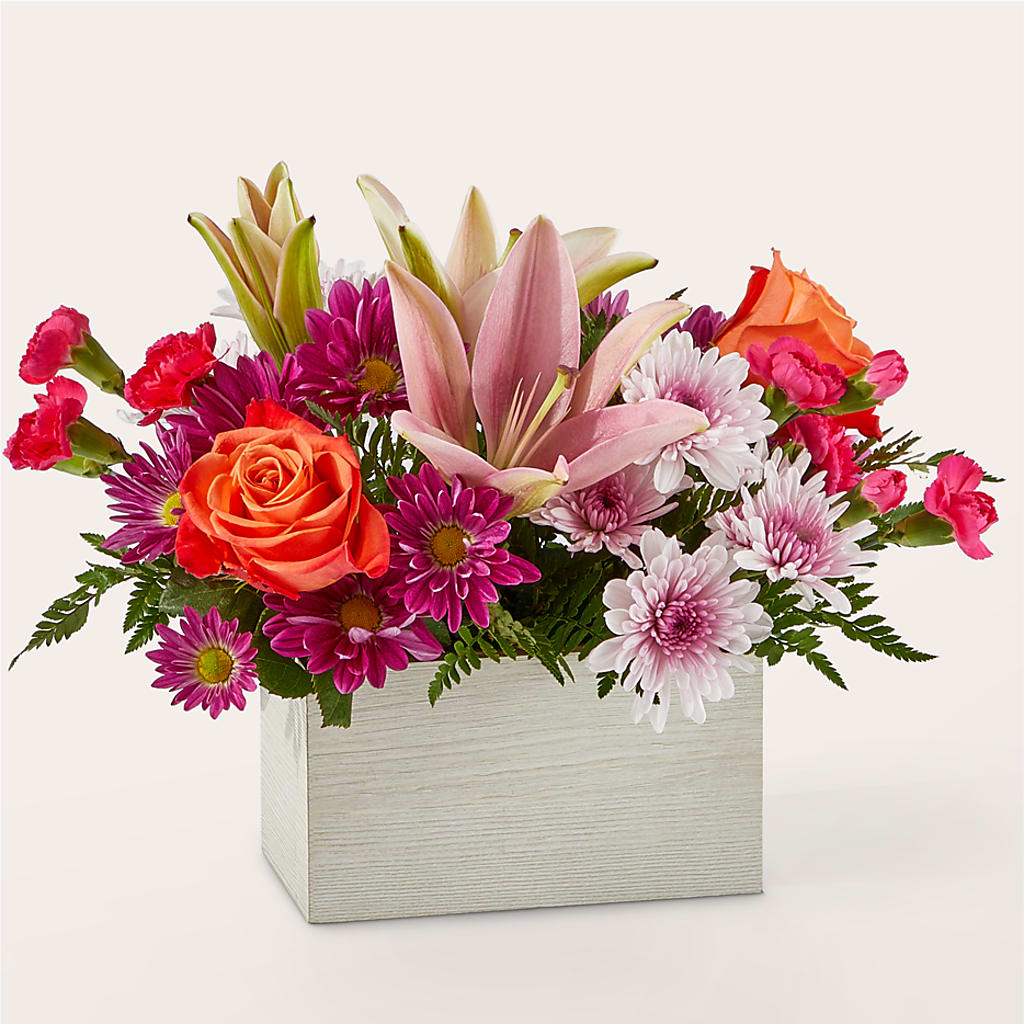 Light of My Life Box Bouquet – For Get Me Not Florist, Williamston NC