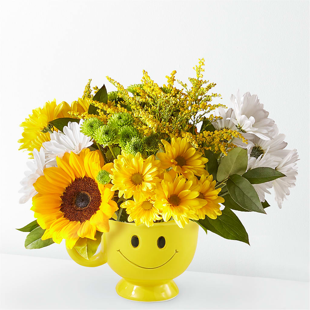 Joyful Smiles Bouquet – For Get Me Not Florist, Williamston NC