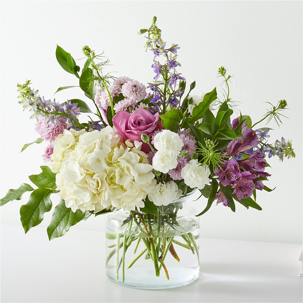 Violet Caress Bouquet – For Get Me Not Florist, Williamston NC