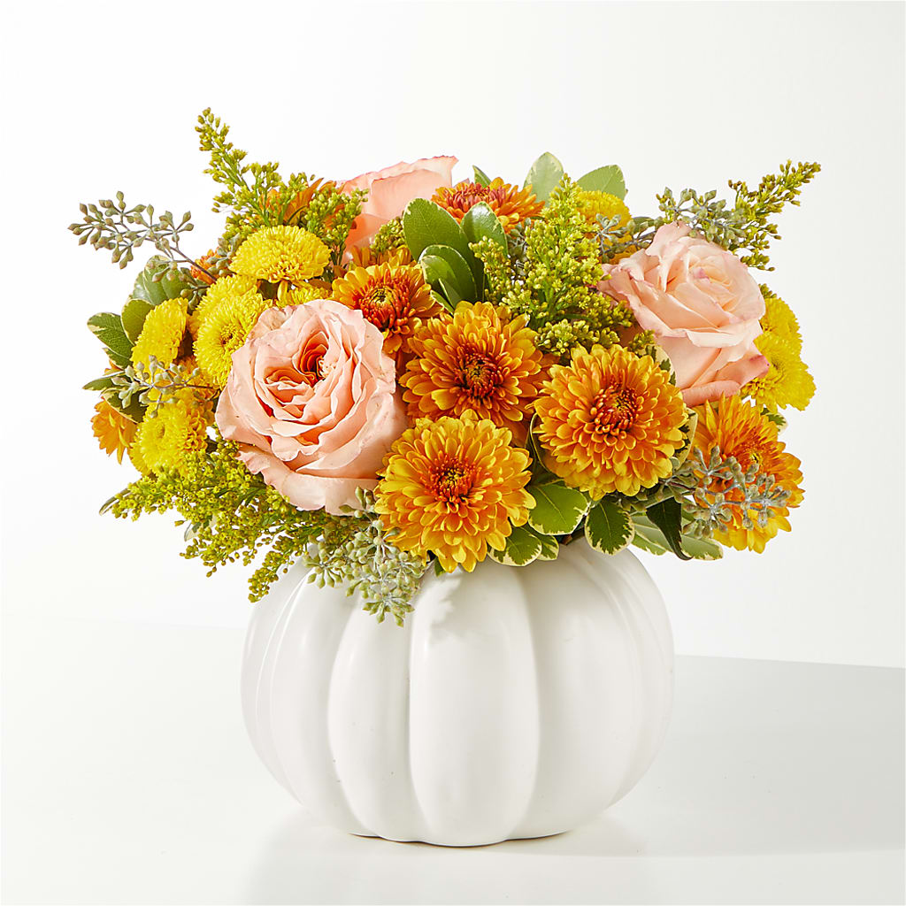 Peachy Pumpkin – For Get Me Not Florist, Williamston NC