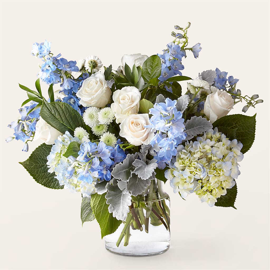 Clear Skies Bouquet – For Get Me Not Florist, Williamston NC