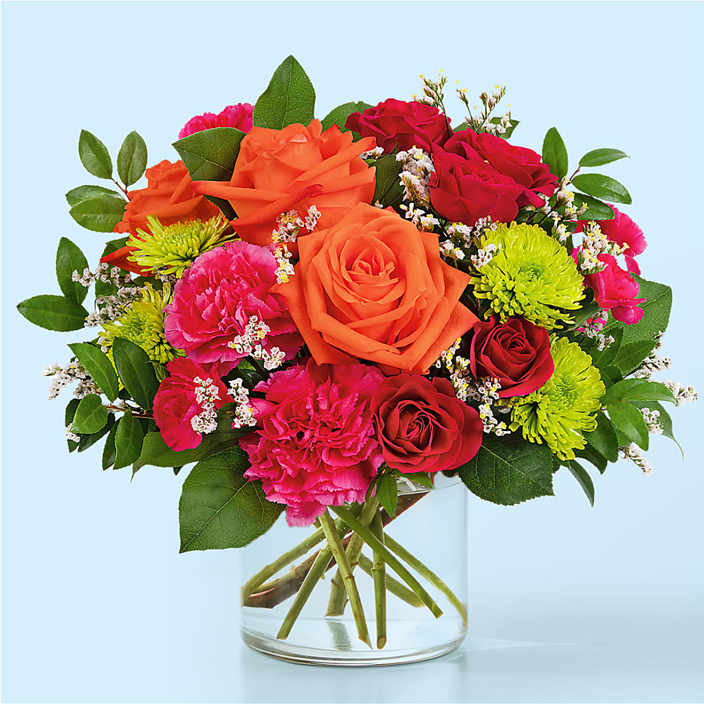 Colorful Carnival Bouquet – For Get Me Not Florist, Williamston NC