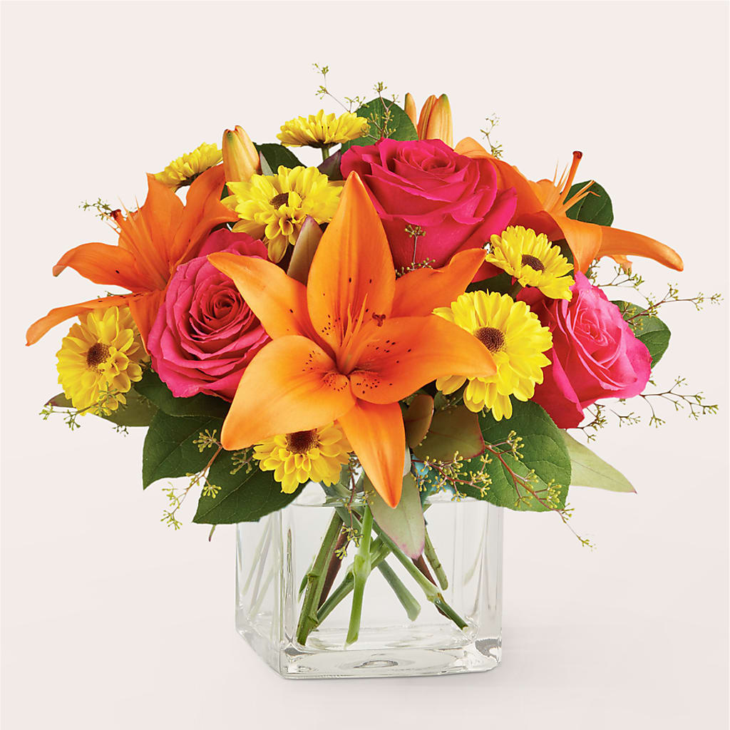 Neon Lights Bouquet – For Get Me Not Florist, Williamston NC