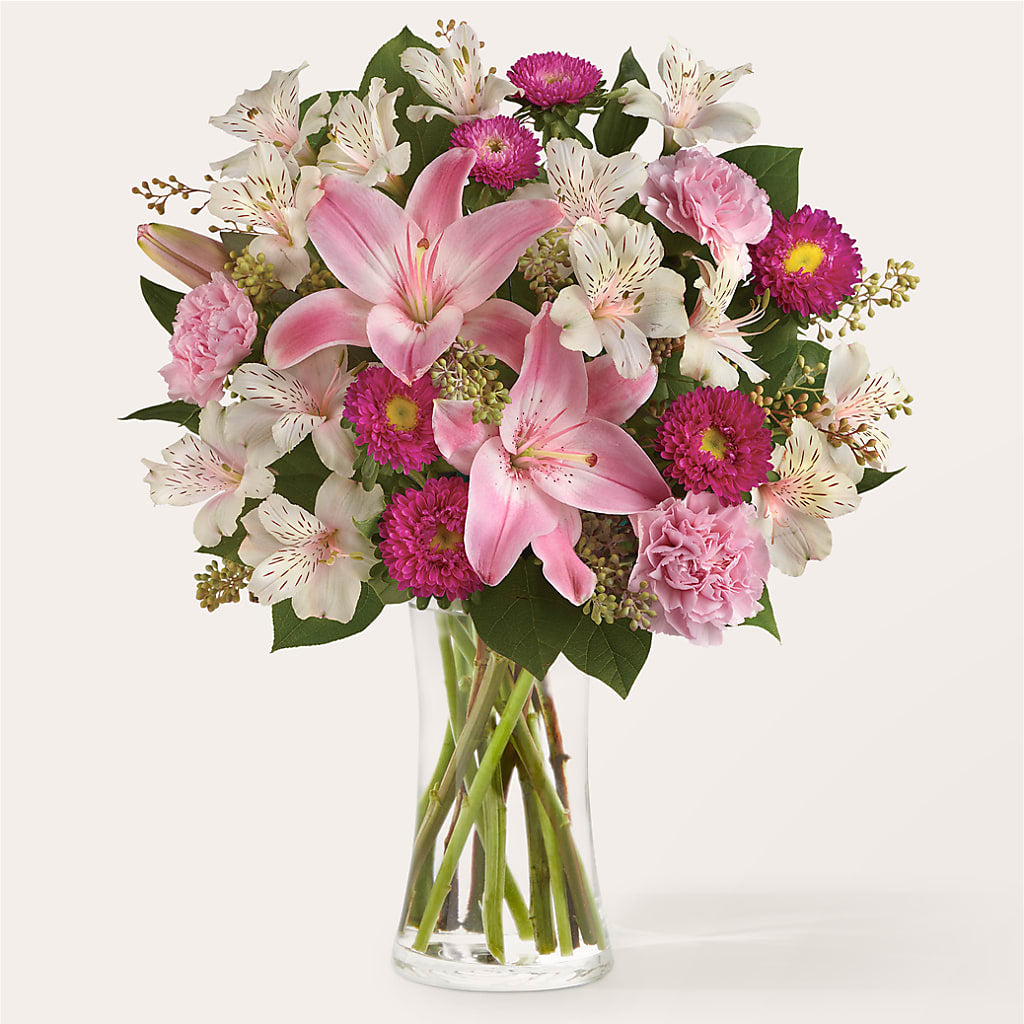Feeling Fuchsia Bouquet – For Get Me Not Florist, Williamston NC