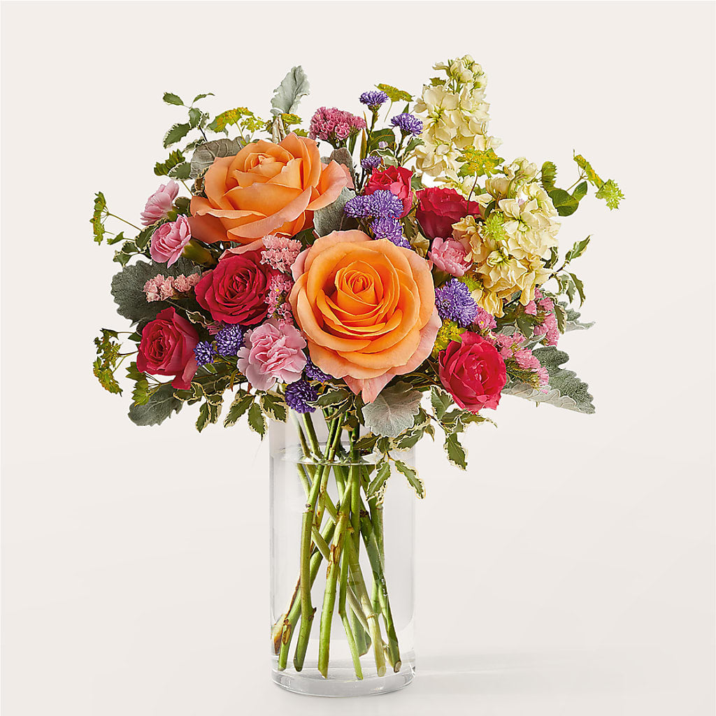 Tangerine Tango Bouquet – For Get Me Not Florist, Williamston NC