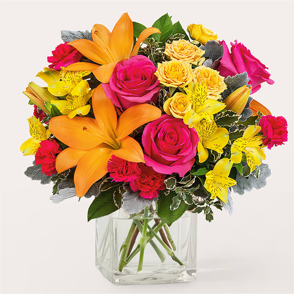 To the Tropics Bouquet – For Get Me Not Florist, Williamston NC