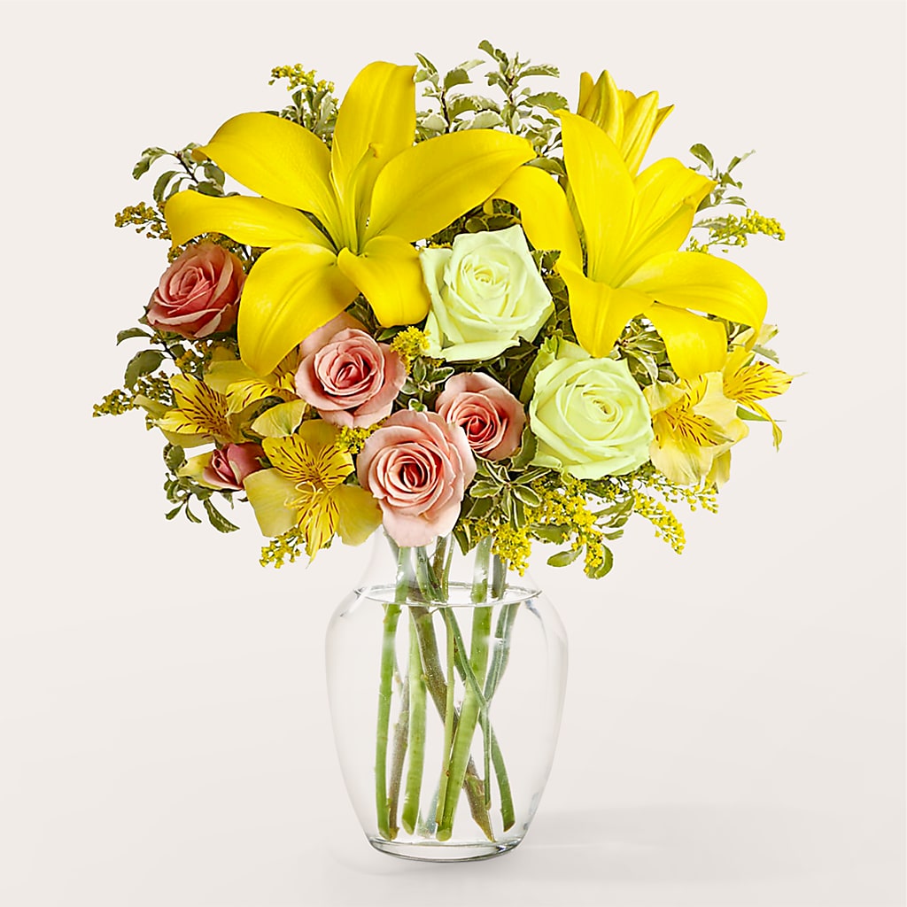Sunburst Bouquet – For Get Me Not Florist, Williamston NC