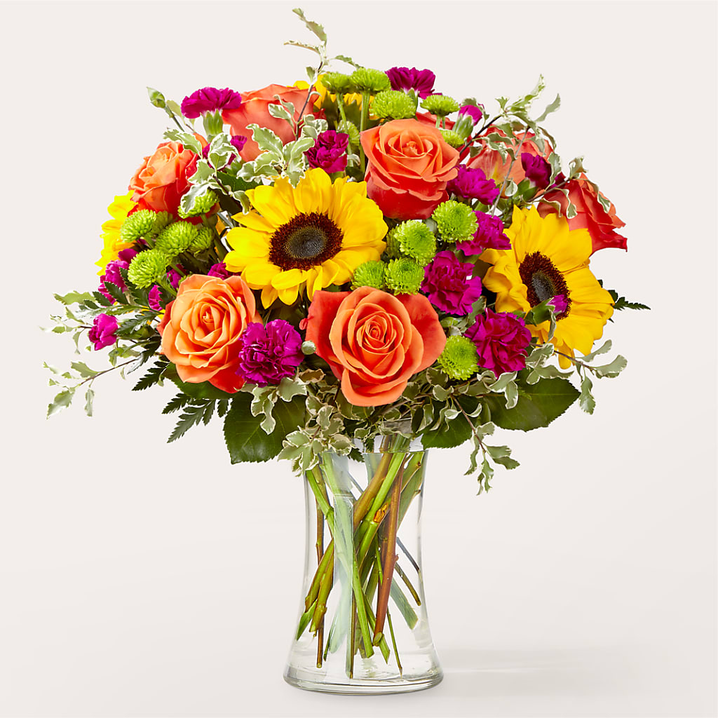 Warmth & Light Bouquet – For Get Me Not Florist, Williamston NC