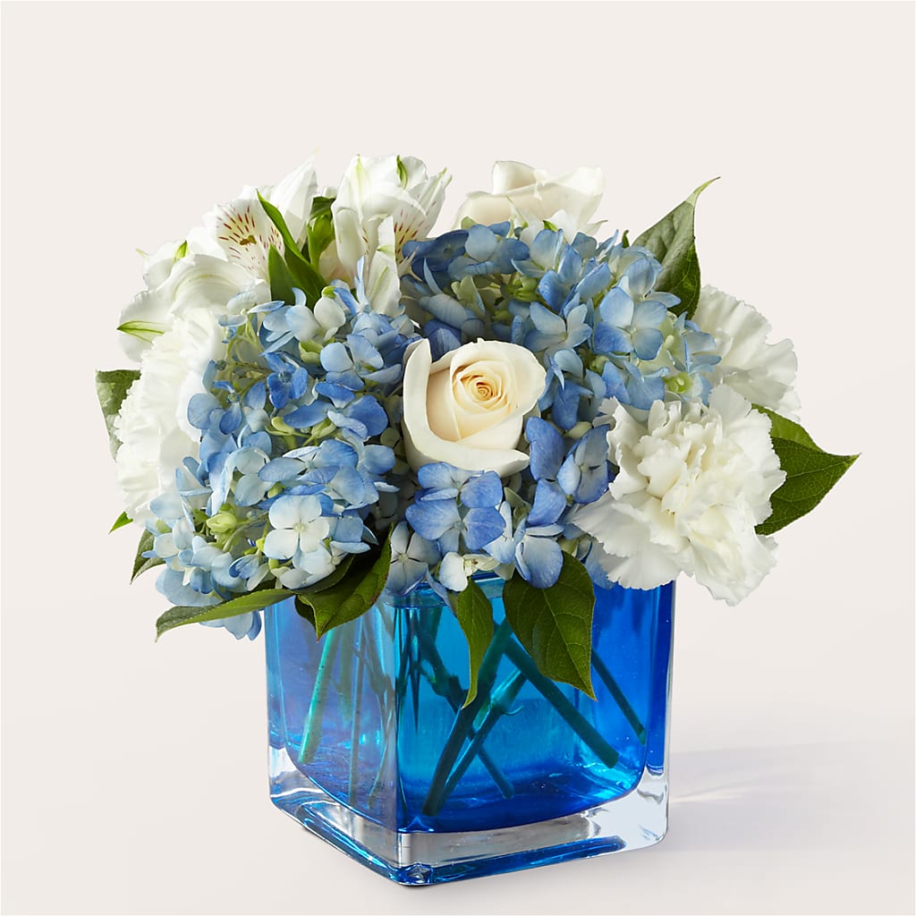 Soothing Waters Bouquet – For Get Me Not Florist, Williamston NC