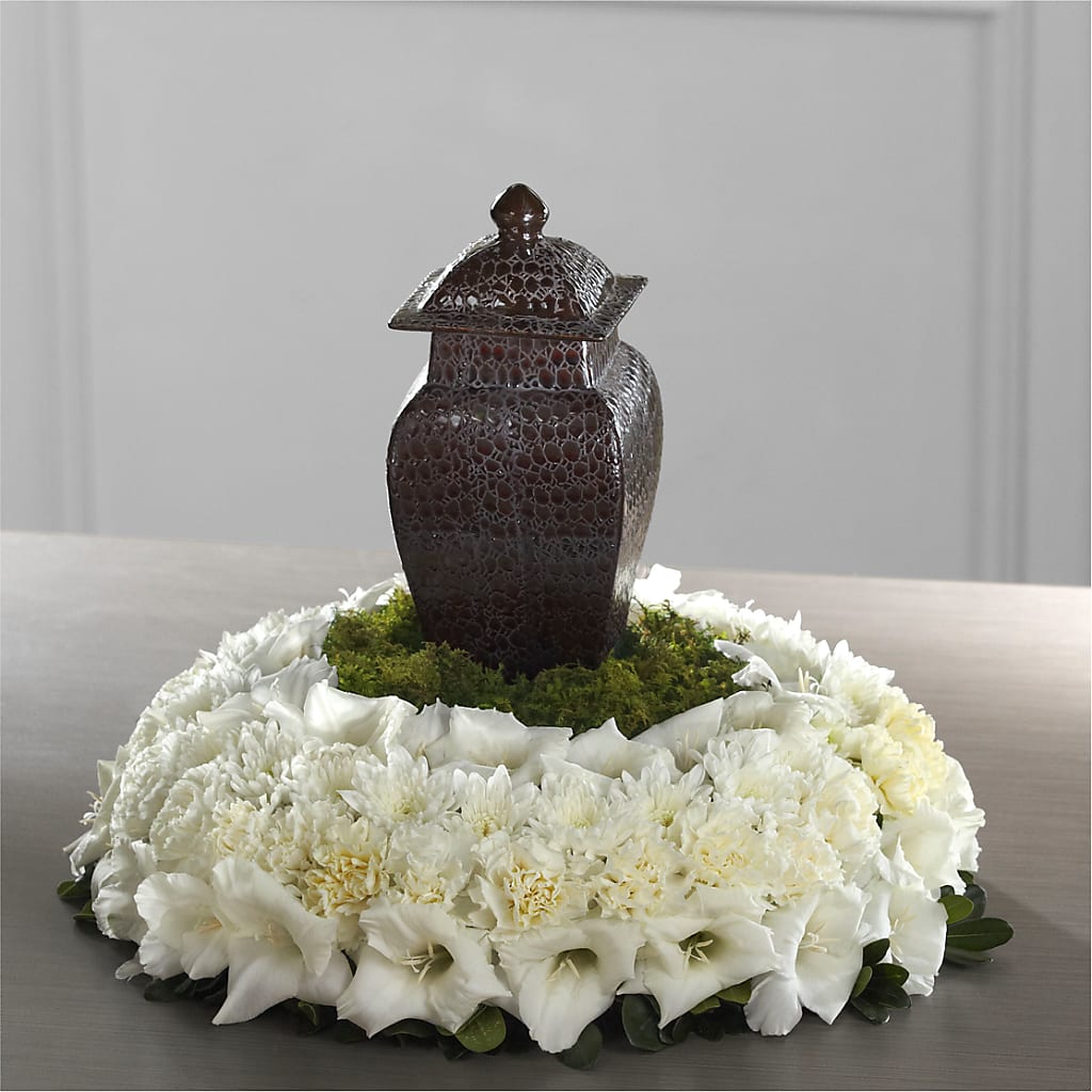 Encircling Grace Arrangement – For Get Me Not Florist, Williamston NC