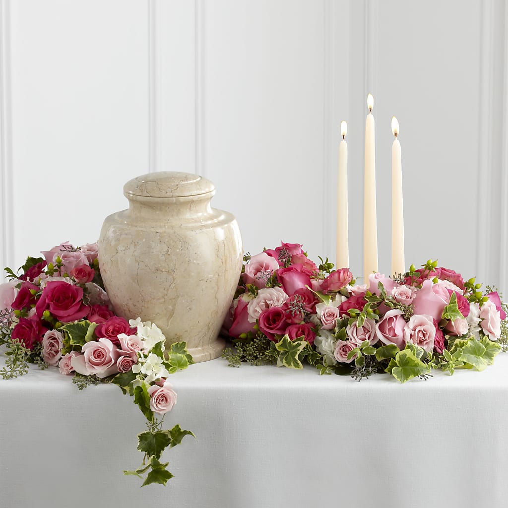 Remembrance Arrangement – For Get Me Not Florist, Williamston NC