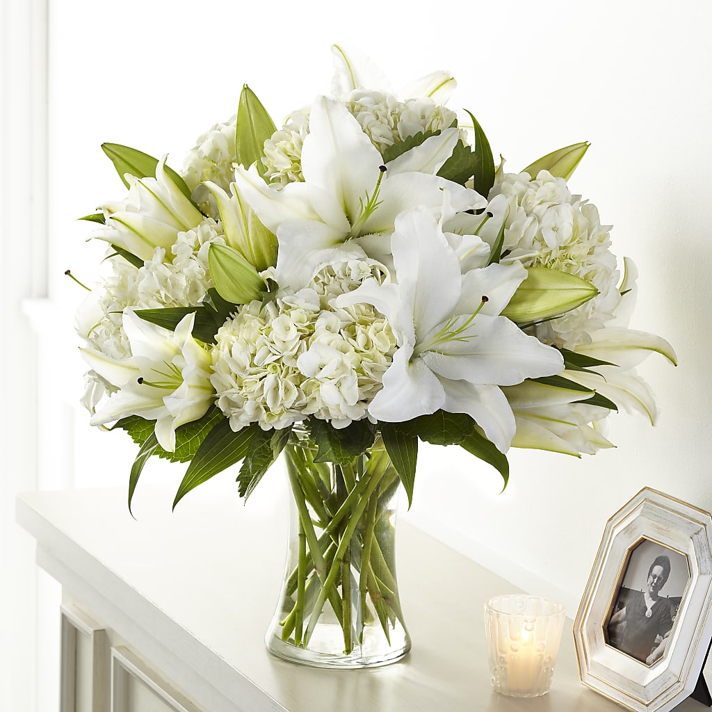 Compassionate Lily Bouquet – For Get Me Not Florist, Williamston NC
