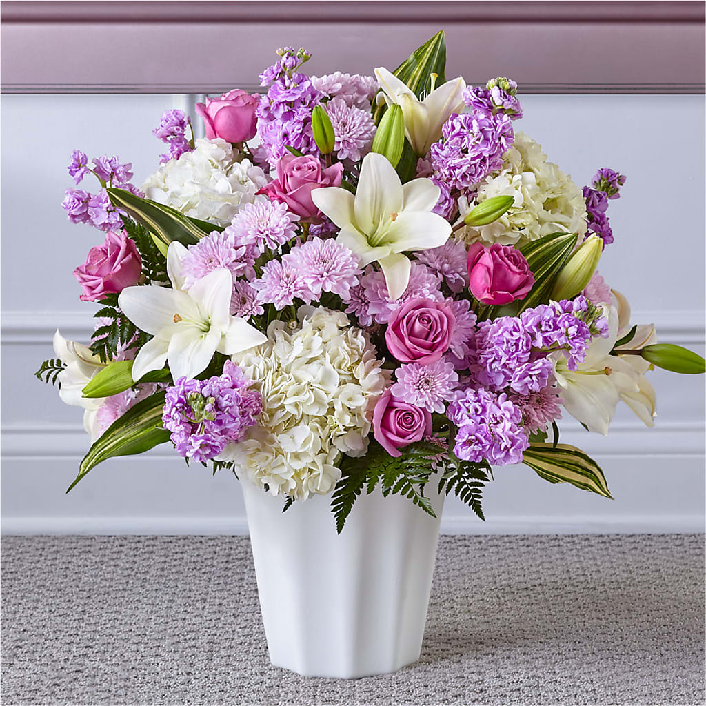 Heaven Sent Floor Basket – For Get Me Not Florist, Williamston NC