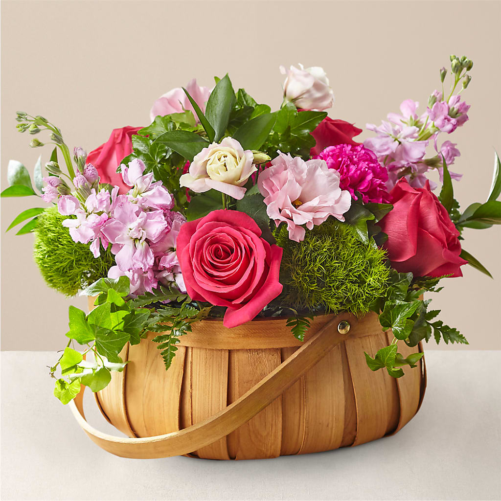 Radiance in Bloom Basket – For Get Me Not Florist, Williamston NC