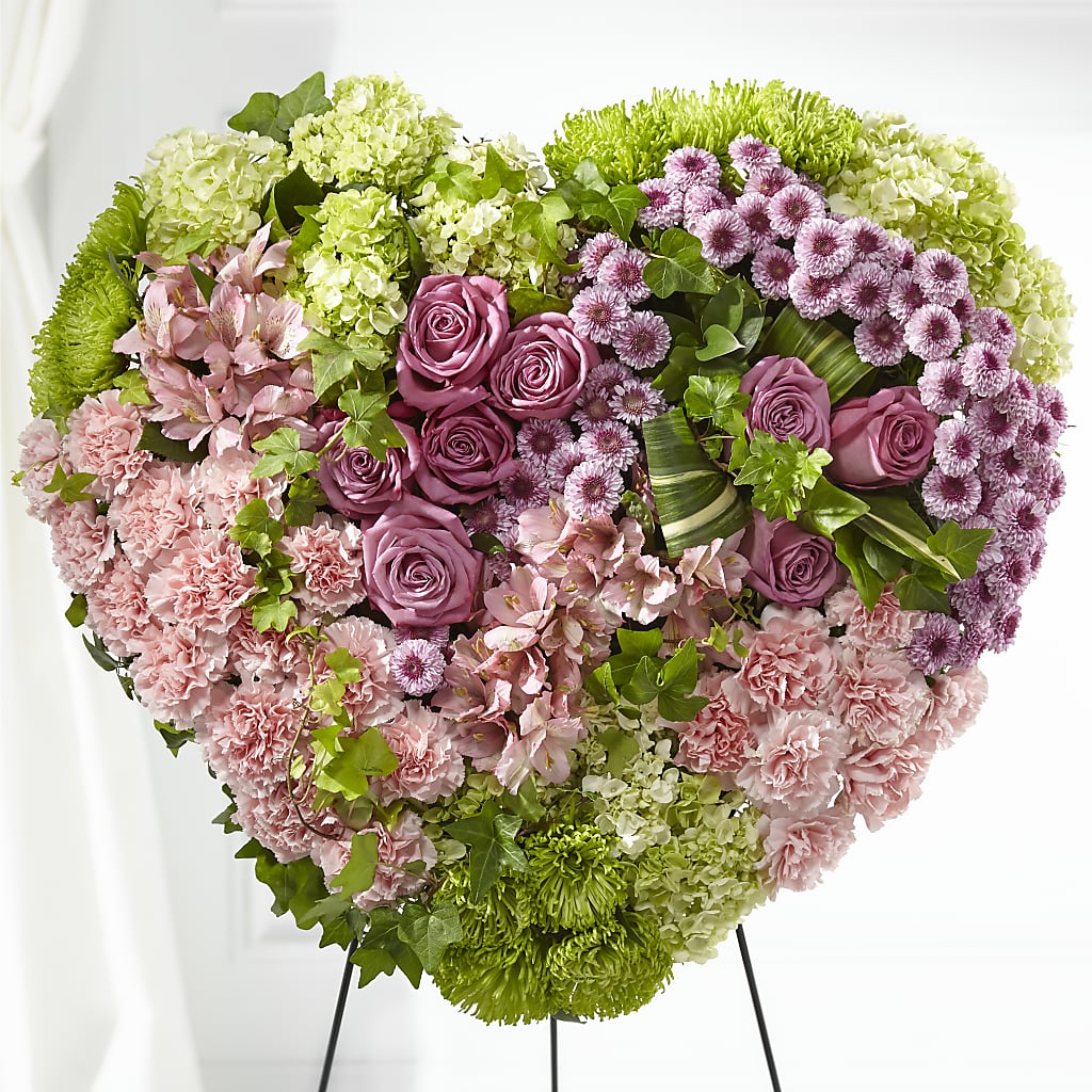 Heartwarming Standing Heart – For Get Me Not Florist, Williamston NC