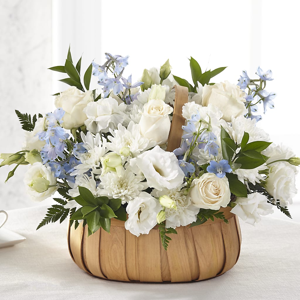 Sincerely Heartfelt Basket – For Get Me Not Florist, Williamston NC