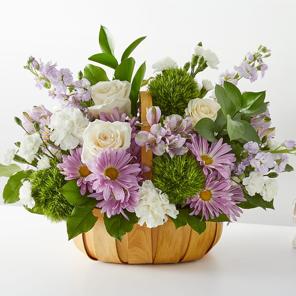 Peace & Love Basket – For Get Me Not Florist, Williamston NC