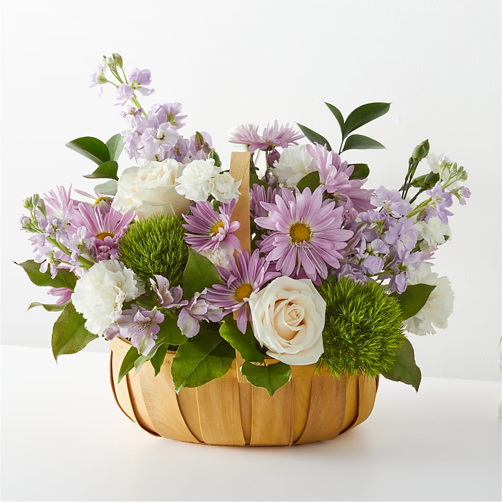 Peace & Love Basket – For Get Me Not Florist, Williamston NC