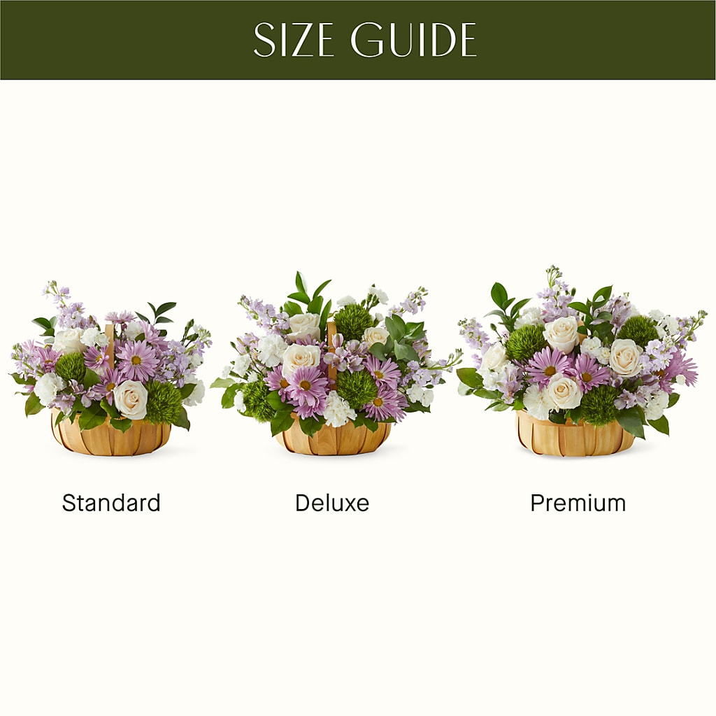 Peace & Love Basket – For Get Me Not Florist, Williamston NC
