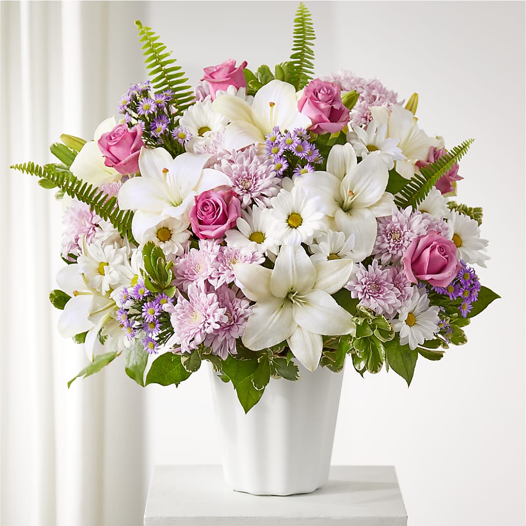 Warmest Thoughts Tabletop Basket – For Get Me Not Florist, Williamston NC