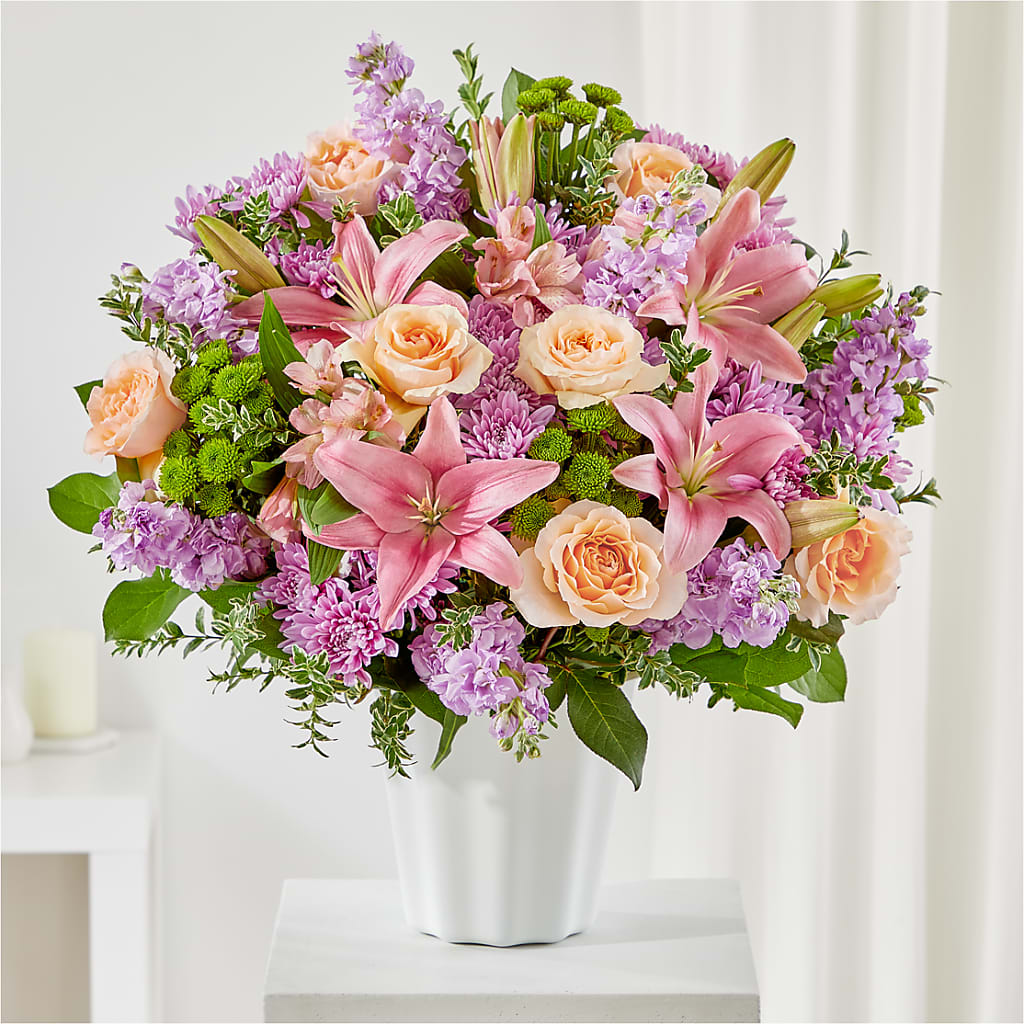 Supportive Embrace Tabletop Basket – For Get Me Not Florist, Williamston NC