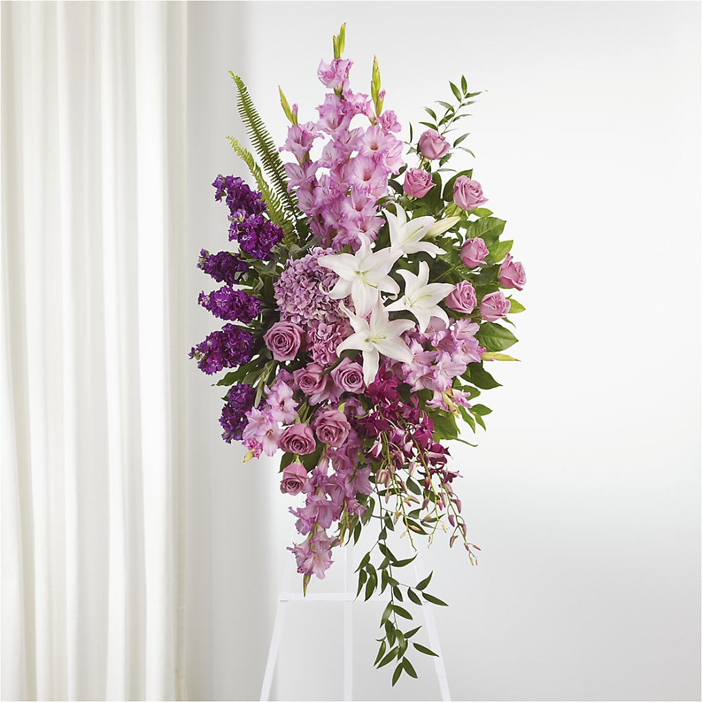 Never Alone Standing Spray – For Get Me Not Florist, Williamston NC