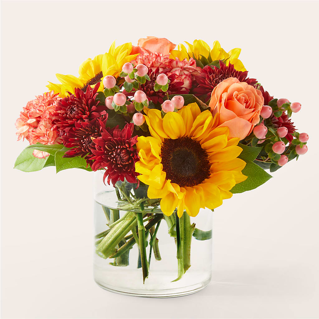 September Sunset Bouquet – For Get Me Not Florist, Williamston NC