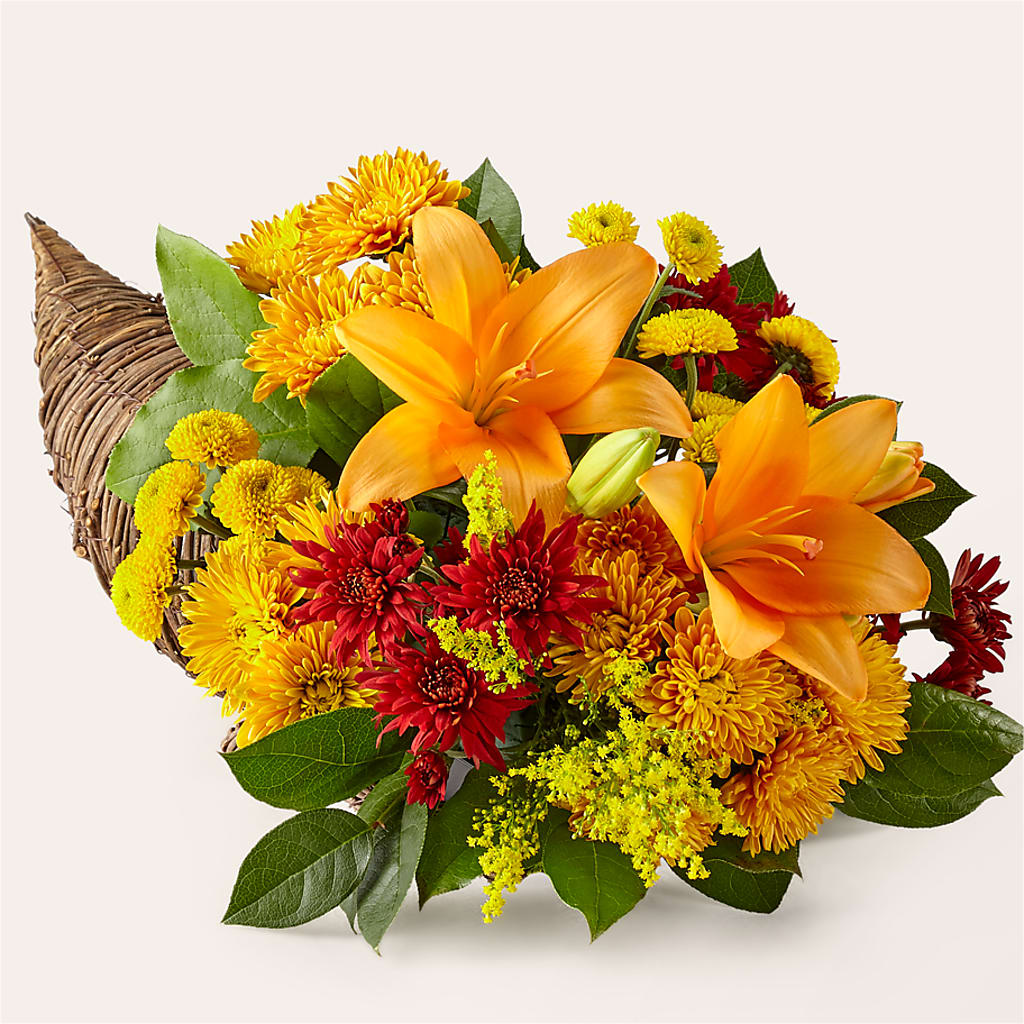 Feast of Color Cornucopia – For Get Me Not Florist, Williamston NC