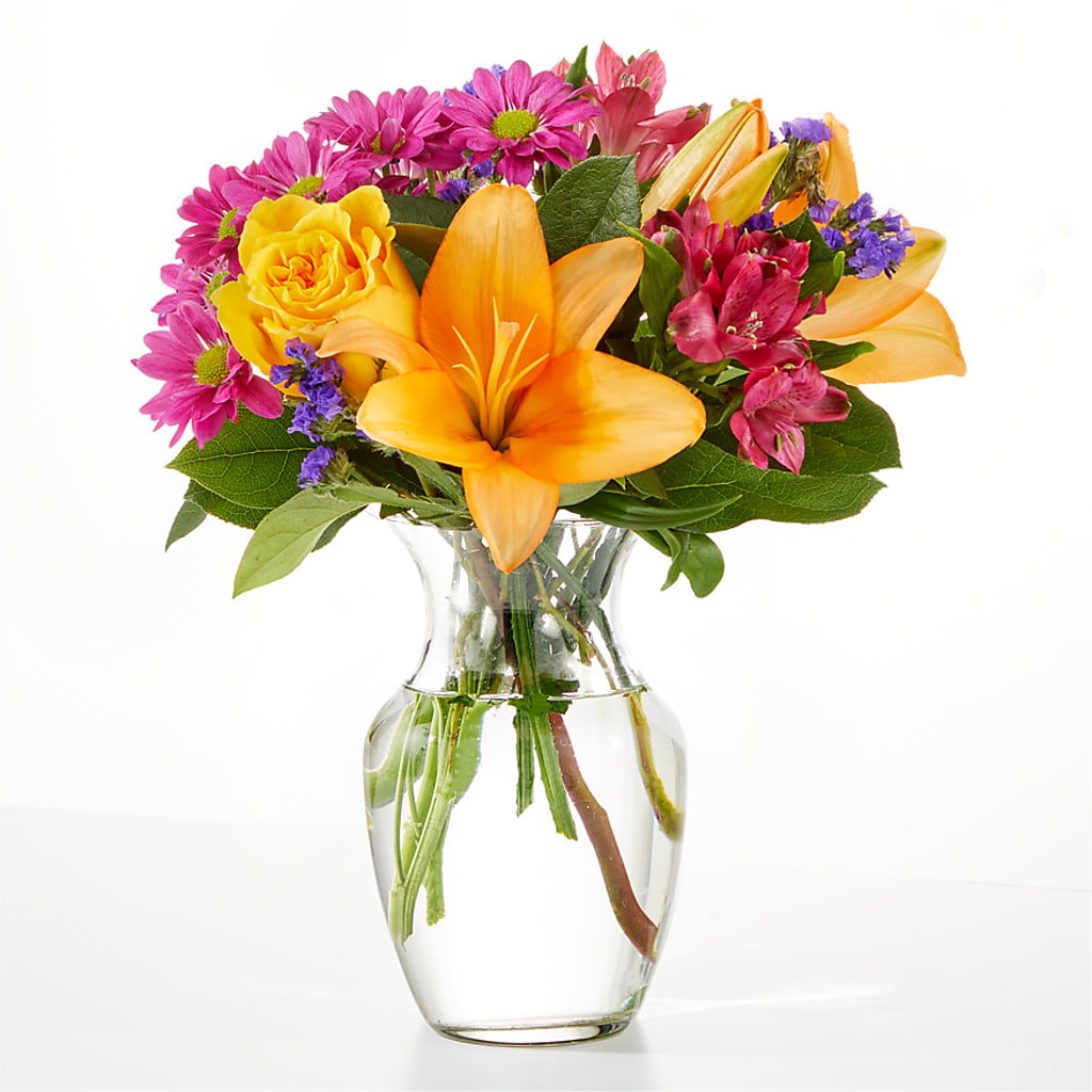 Colorful Visions Bouquet – For Get Me Not Florist, Williamston NC