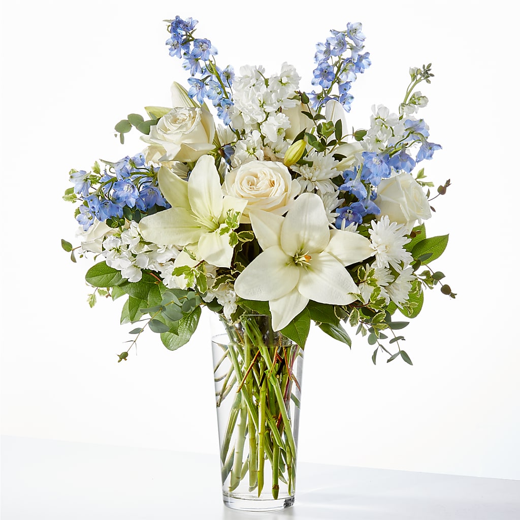 Peace of Mind Bouquet – For Get Me Not Florist, Williamston NC