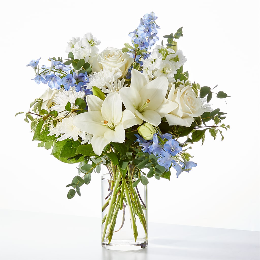 Peace of Mind Bouquet – For Get Me Not Florist, Williamston NC
