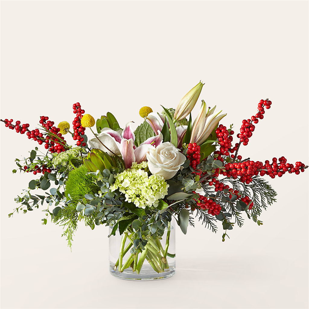 Berry & Bright Bouquet – For Get Me Not Florist, Williamston NC