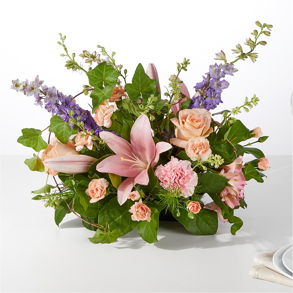 Blossom Time Centerpiece – For Get Me Not Florist, Williamston NC