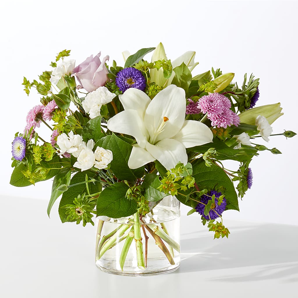 April Showers Bouquet – For Get Me Not Florist, Williamston NC