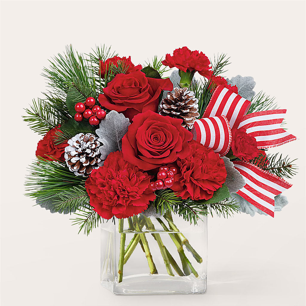Baking Spirits Bright Bouquet – For Get Me Not Florist, Williamston NC