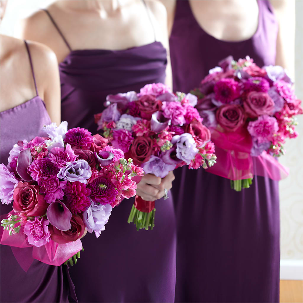 Bridesmaid's Garden Bouquet – For Get Me Not Florist, Williamston NC