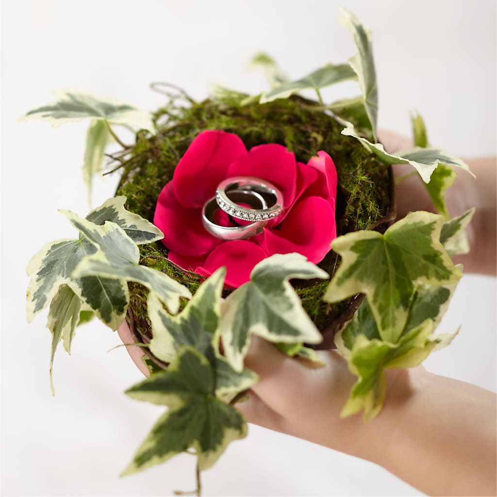 Lila Rose Ring Nest – For Get Me Not Florist, Williamston NC