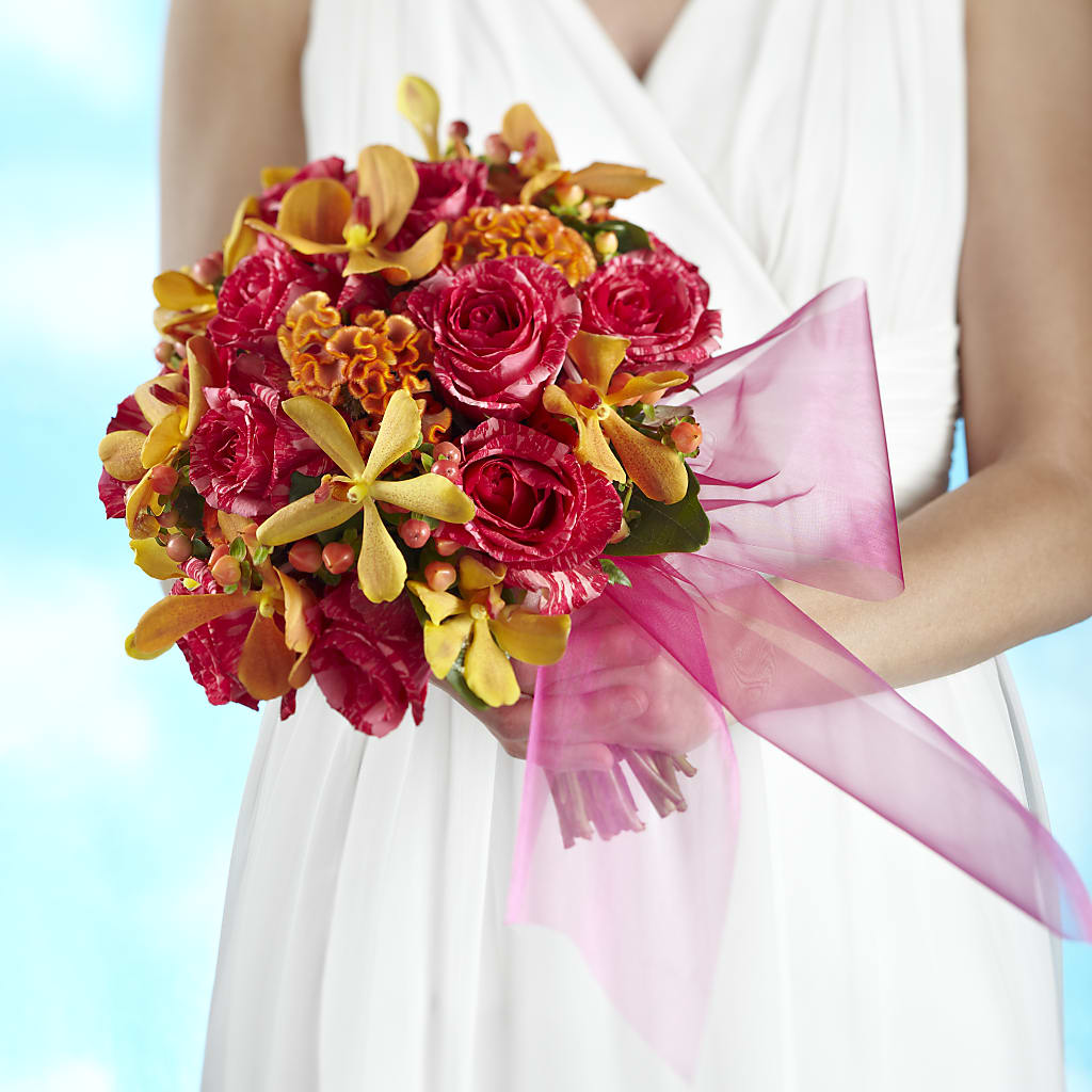 Brilliant Shades of Love Bouquet – For Get Me Not Florist, Williamston NC