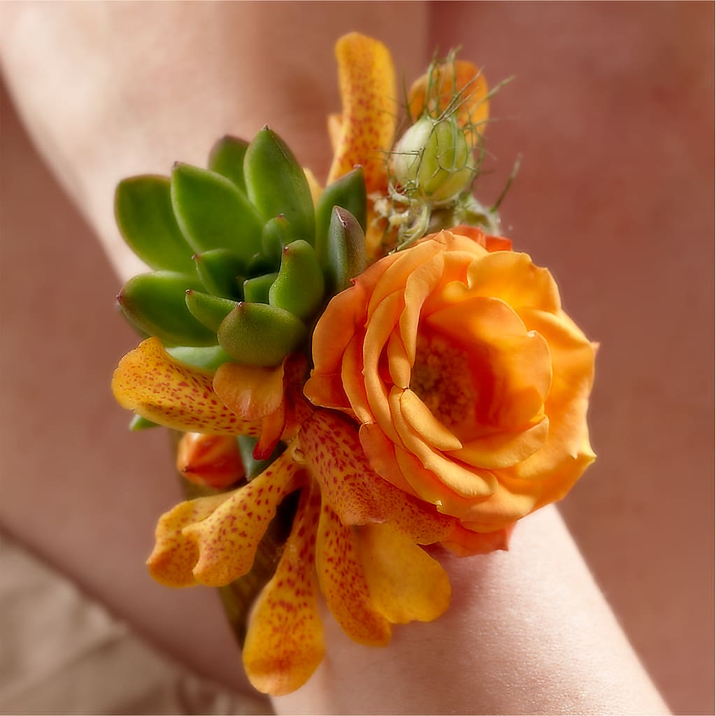 Irresistible Love Wrist Corsage – For Get Me Not Florist, Williamston NC