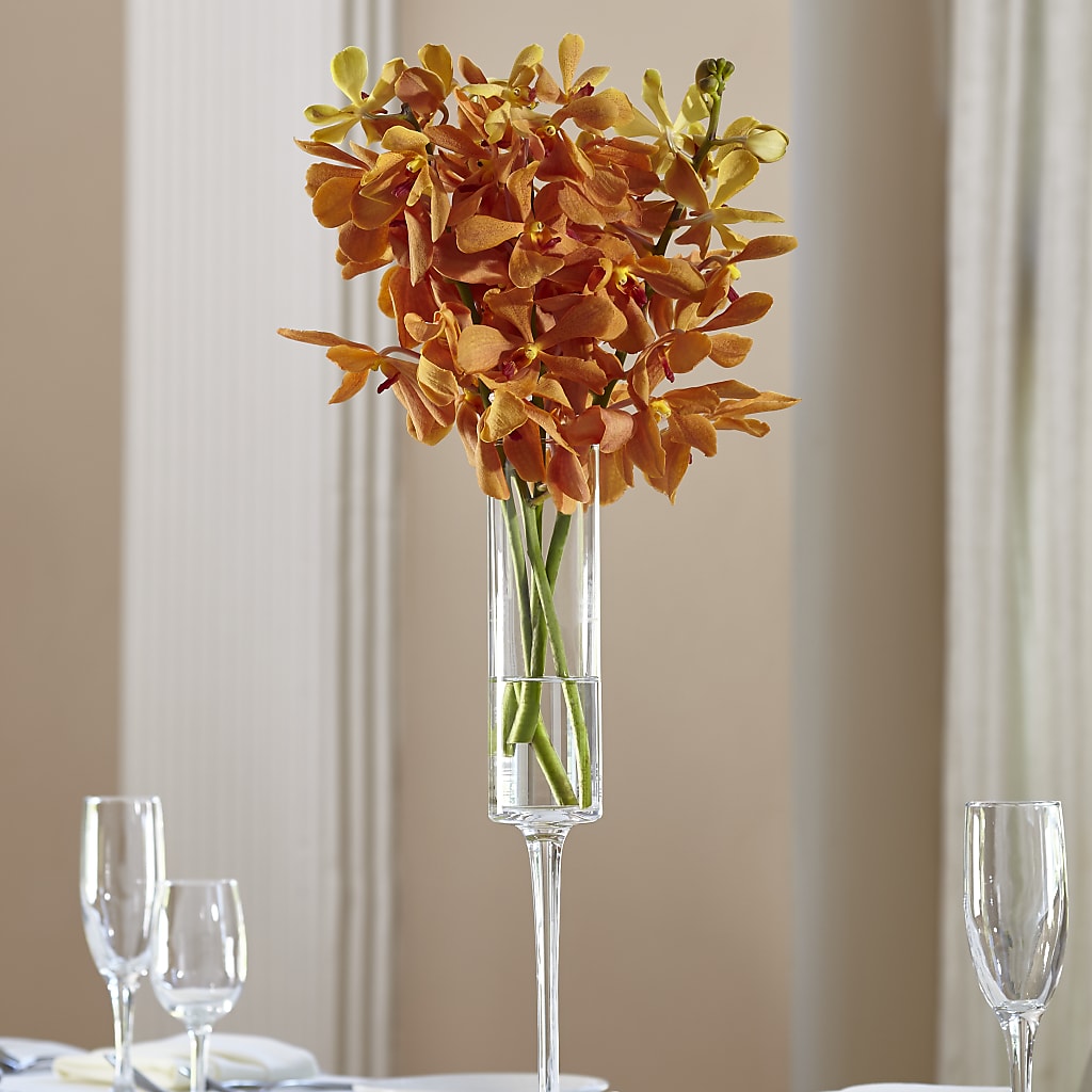 Orange Mokara Bouquet – For Get Me Not Florist, Williamston NC