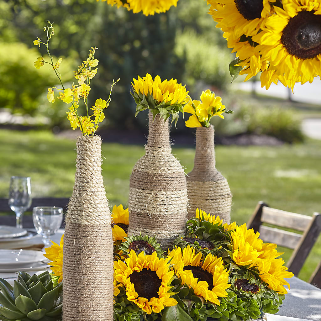 Sublime Garden Centerpiece – For Get Me Not Florist, Williamston NC