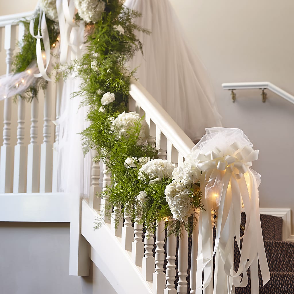 Champagne Dreams Garland – For Get Me Not Florist, Williamston NC