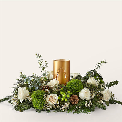Chestnuts Roasting Centerpiece –  For Get Me Not Florist, Williamston NC